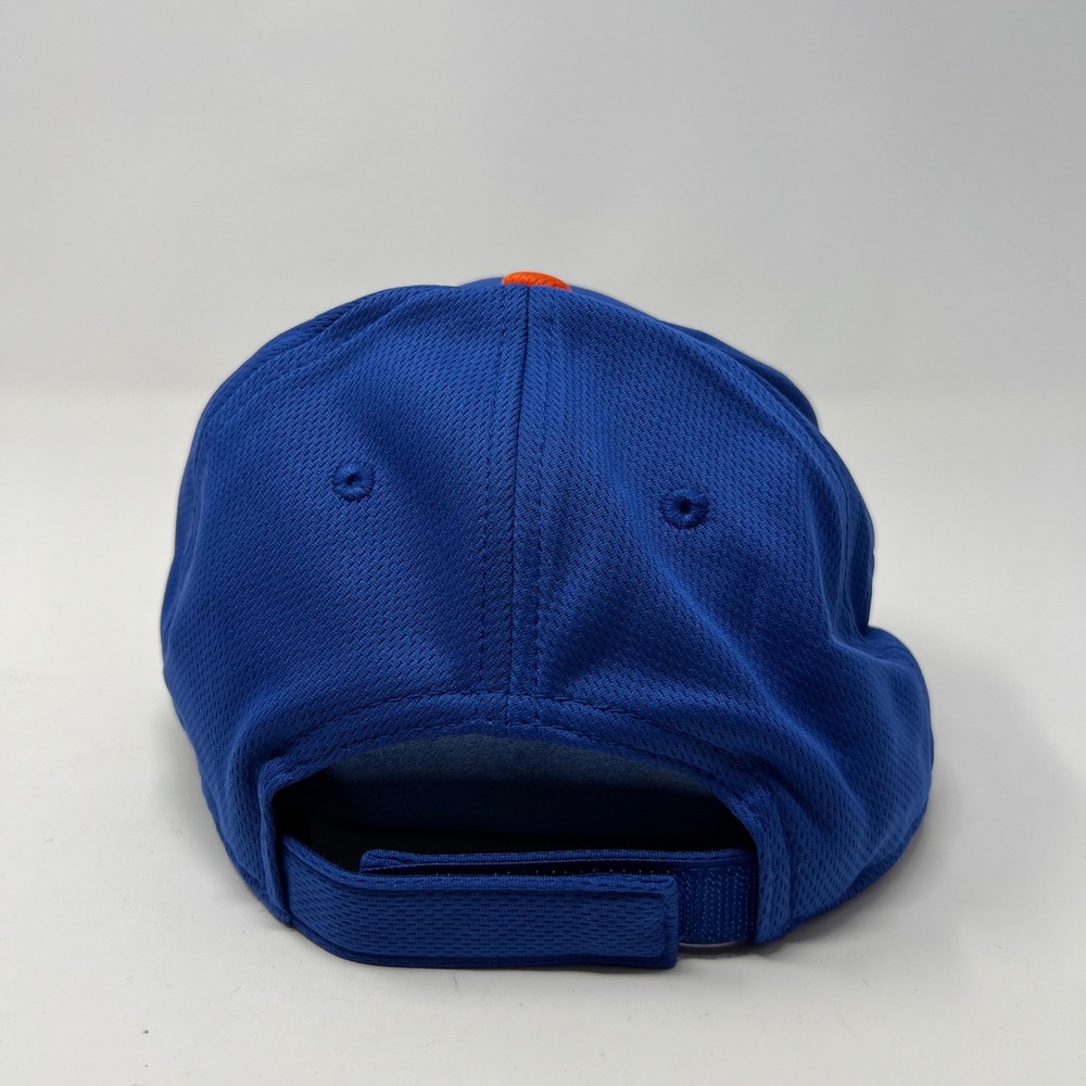 New York Mets MLB Baseball Hat OC Sports Blue Orange OSFM Adjustable Mesh Cap - Picture 4 of 7